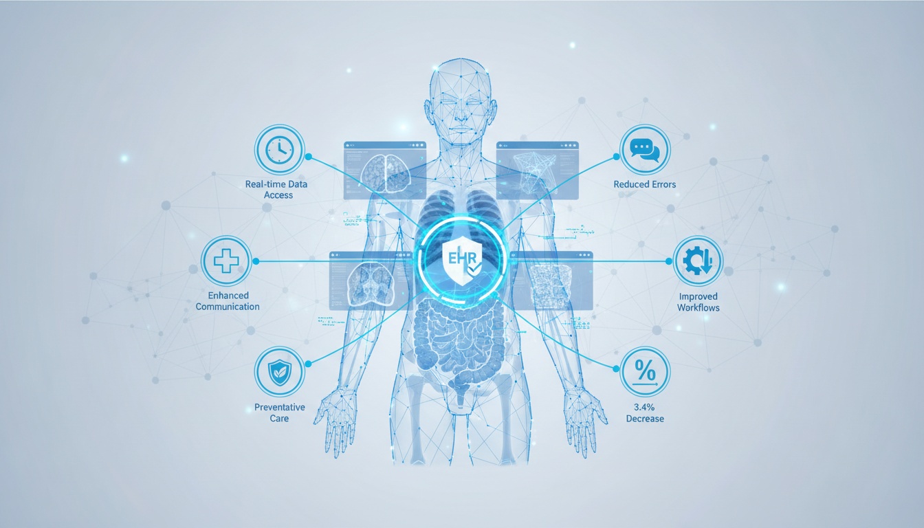 Transformative Ways EHR Systems Revolutionize Patient Care Quality - Created by PostDICOM